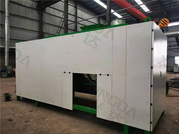 加工雞糞有機(jī)肥臥式發(fā)酵罐