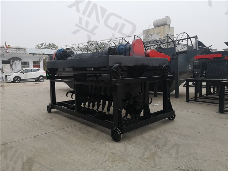 加工牛糞有機(jī)肥槽式翻拋機(jī)