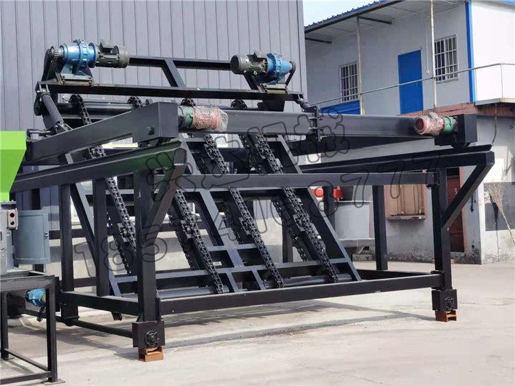 羊糞加工有機肥鏈板翻拋機